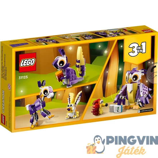 Lego Creator Fantáziaerdő teremtményei 31125