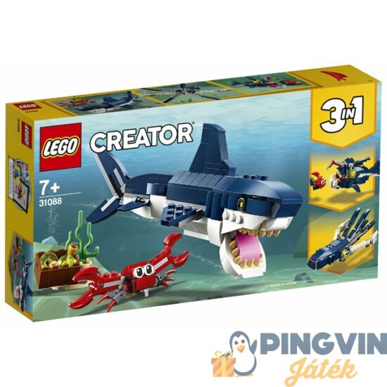 Lego Creator Mélytengeri lények 31088
