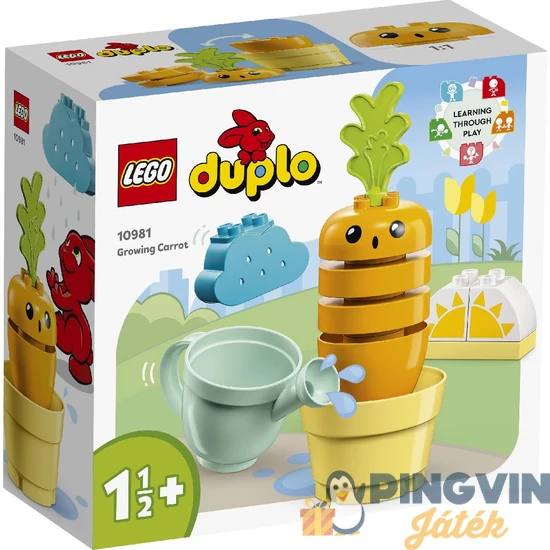 Lego Duplo My First Sárgarépa ültetés 10981