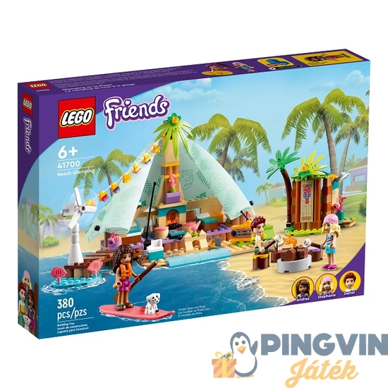 Lego Friends Luxuskemping a tengerparton 41700