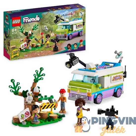 Lego Friends  híradós furgon 41749