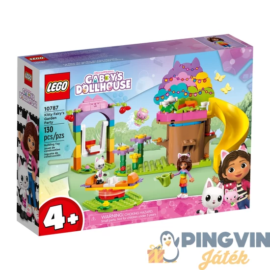 Lego Gabbys Dollhouse Kitty Fairy kerti partija 10787