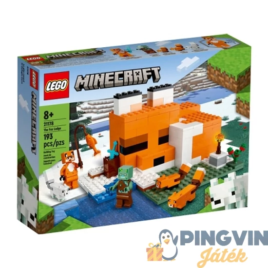 Lego Minecraft A rókaházikó 21178