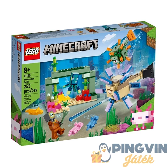 Lego Minecraft Harc az őrszemmel 21180