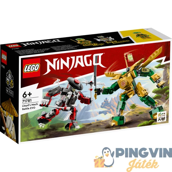 Lego Ninjago Lloyd EVO robotcsatája 71781