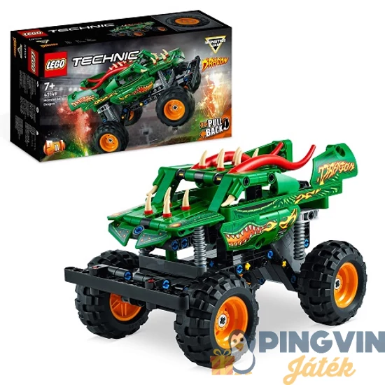 Lego Technic Monster Jam Dragon 42149