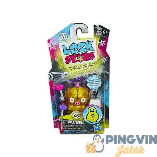 LockStars - arany malac lakat kulcsokkal E3167 - Hasbro