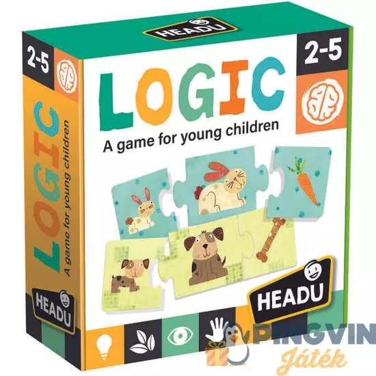 Headu - Logikai puzzle illesztőjáték - Kisállatok