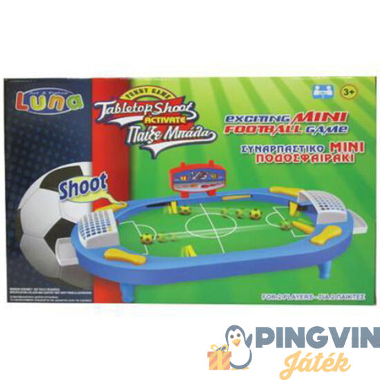 Luna - Asztali flipper foci ügyességi játékszett 41x28cm (000621017)