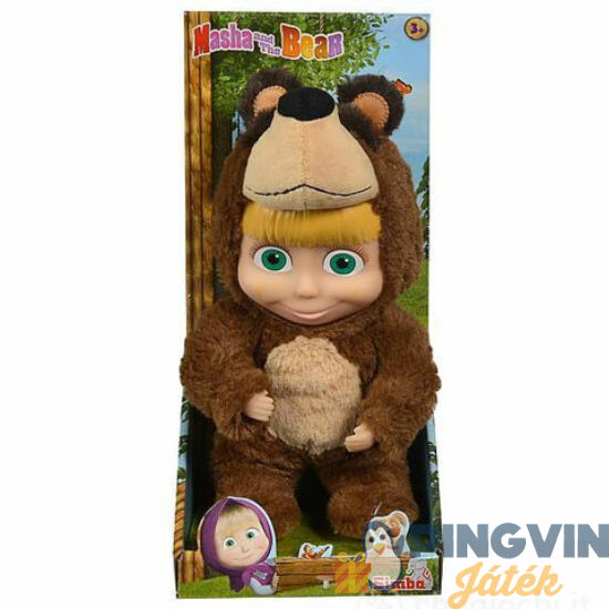 Simba Toys - Mása és a Medve: Mása baba maciruhában 25cm (109301064)