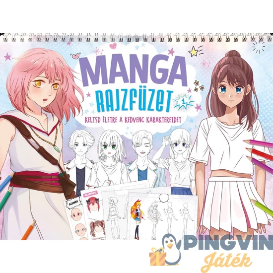 Manga rajzfüzet 1