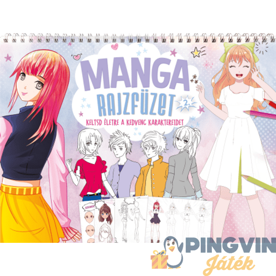 Manga rajzfüzet 2