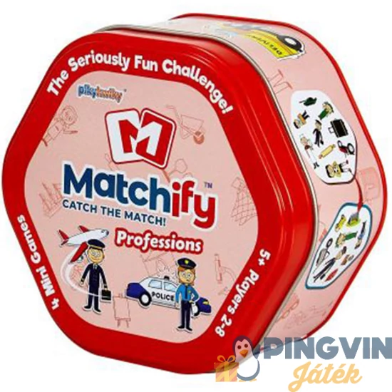 Matchify-Párosíts kártyajáték-Foglalkozások (MATCH9000E)