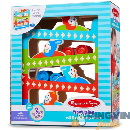 Melissa&Doug - Bébi És Tipegő Fajátékok, Cikk-Cakk Autópálya (30130)