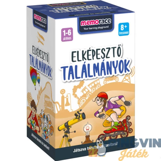 Memorace - Elképesztő találmányok társasjáték (RSMMR02)