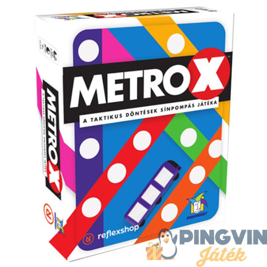 Asmodee - Metro X társasjáték (GWMEX)