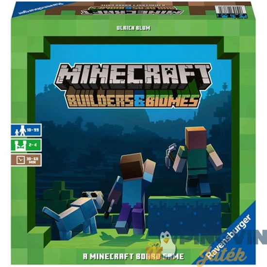 Ravensburger - Minecraft: Builders & Boimes társasjáték