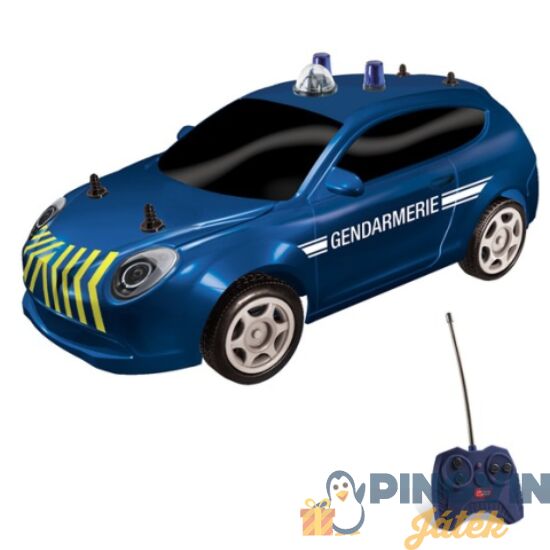 Mondo Toys - Mondo Toys -  RC Francia távirányítós csendőrségi autó modell 1:28 (63433/csendor)