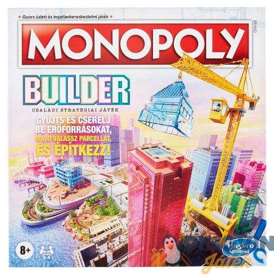 Monopoly - Builder társasjáték F1696 - Hasbro