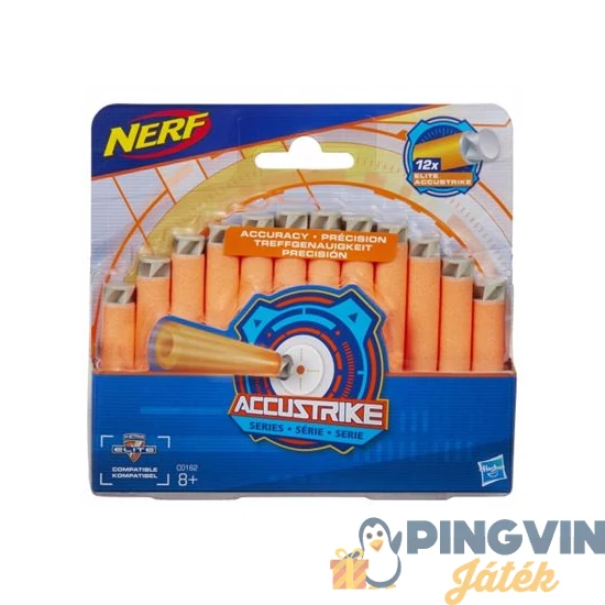 Nerf - Accustrike 12 db-os utántőltő csomag C0162 - Hasbro