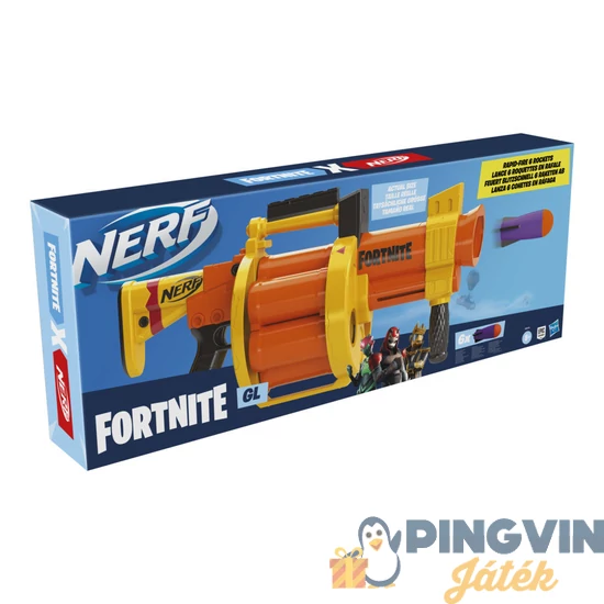 Nerf Fortnite - GL szivacslővő óriás fegyver E8910 - Hasbro