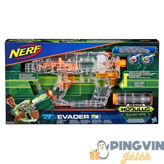 Nerf - Modulus Evader világító szivacskilövő fegyver E0733 - Hasbro