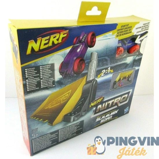 Nerf Nitro kaszkador keszlet Slammin Soar E1762 E0856 Hasbro 2.990 Ft Akcios jatekok