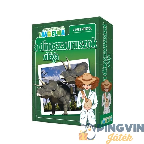 Outset Media - Professzor Láng Elma, A Dinoszauruszok Világa (12408)