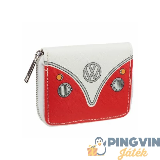 Pénztárca zipzáras Volkswagen Transporter piros PUR96