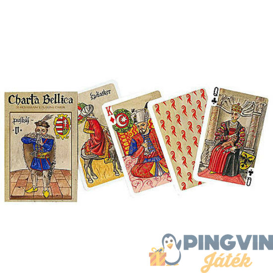 Piatnik - Charta Bellica 1x55 lapos exklúzív römikártya (140716)