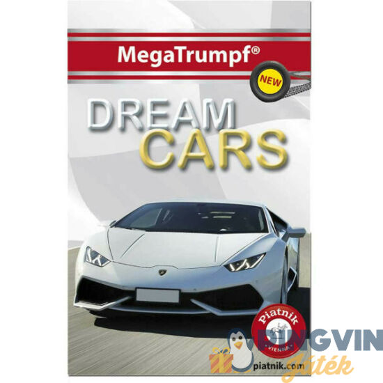 Piatnik - Mega Trumpf: Dream Cars kvartett kártya (422119)