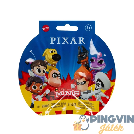Pixar - Meglepetés minifigurák zacskóban GMC43 - Mattel