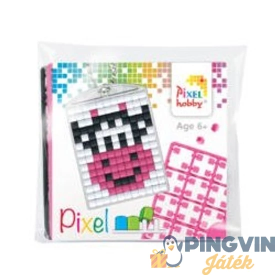 Pixel kulcstartó szett Mosolygó boci 23039