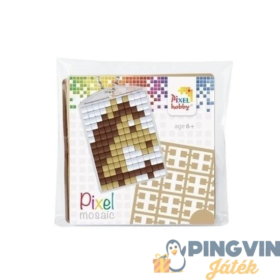 Pixel mini Ló kulcstartó-alap+3 szín 23025