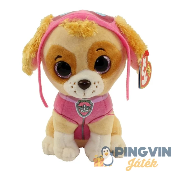 Plüss Beanie Babies - Mancs őrjárat - Sky 15 cm-es