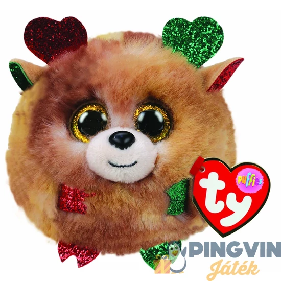 Plüss Ty Puffies figura Fudge rénszarvas