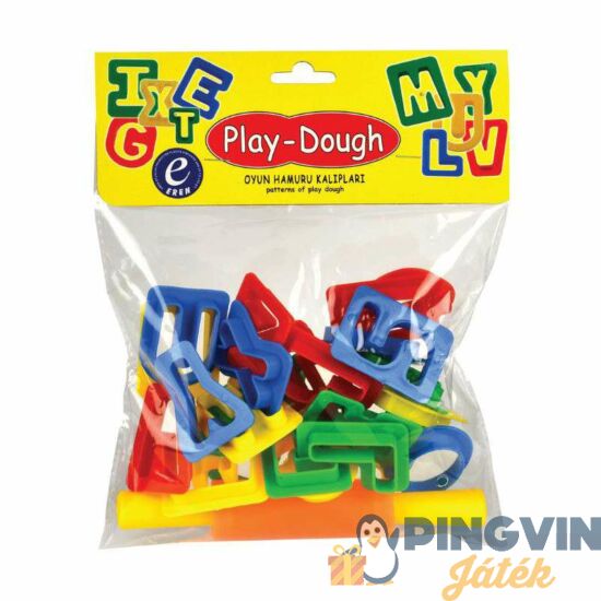Play - Dough gyurmához ABC formák hengerrel