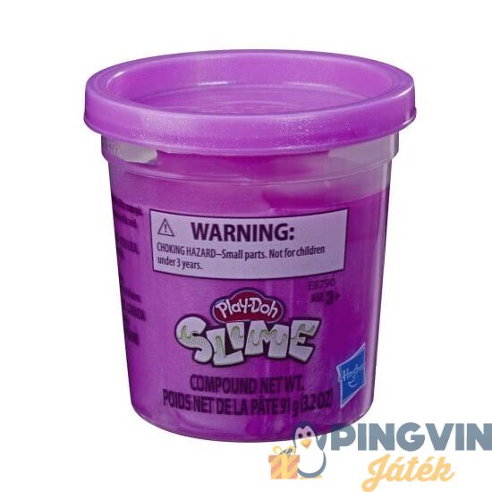 Play-Doh Slime 1db-os tégely gyurma - lila (E8790) - Hasbro