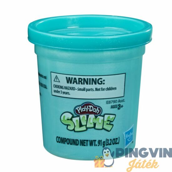 Play-Doh Slime 1db-os tégely gyurma - türkiz (E8790) - Hasbro