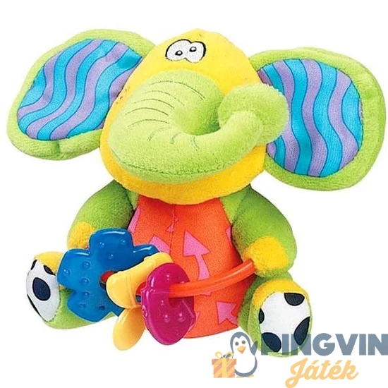Playgro - Plüss elefánt rágókával 0111867