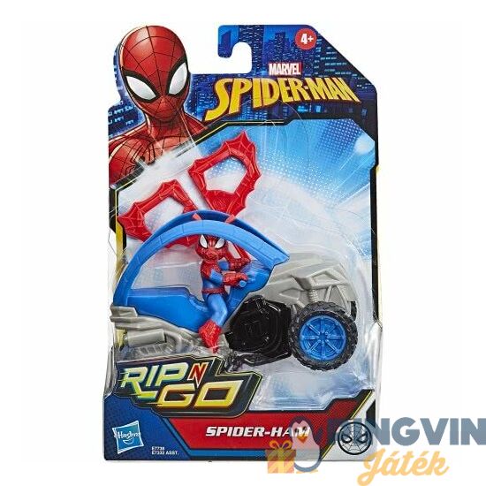 Pókember Rip & Go  Spider-Ham E73325L - Hasbro