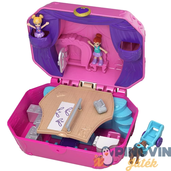 Polly pocket közepes szett  - zenedoboz GCJ88 - Mattel