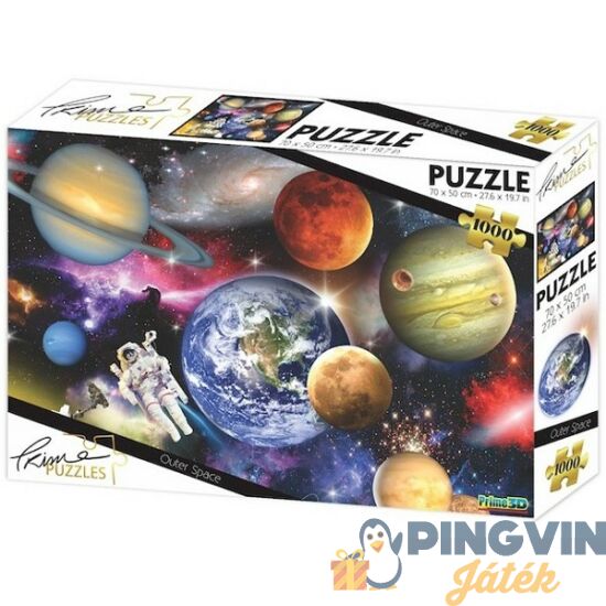 Prime3D - Világűr puzzle, 1000db-os (PRI-22510)