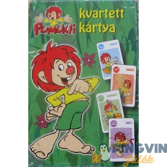 Pumukli kvartett kártya