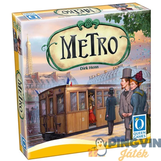 Piatnik - Queen Games: Metro társasjáték (801891)