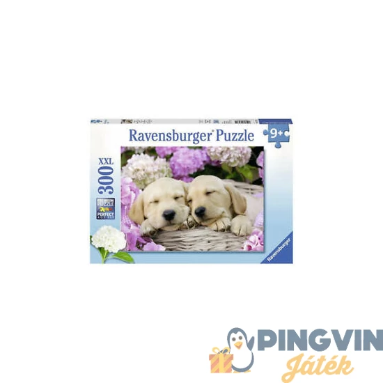 Ravensburger puzzle 300 XXL Alvó kutyák