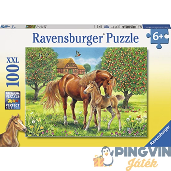 Ravensburger - Lovak a mezőn 100db-os puzzle