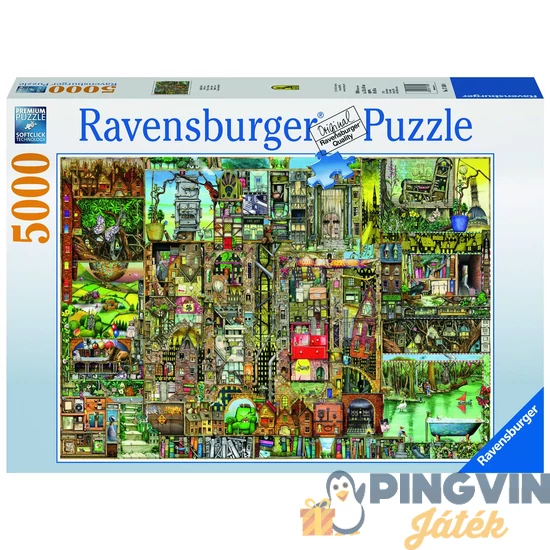 Ravensburger - Colin Thompson: Bizarr város 5000 darabos puzzle