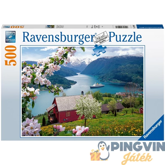 Ravensburger Puzzle 500 db - Skandináv idill