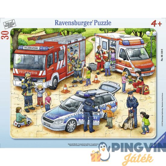 Ravensburger - Puzzle 30 db - Életmentők